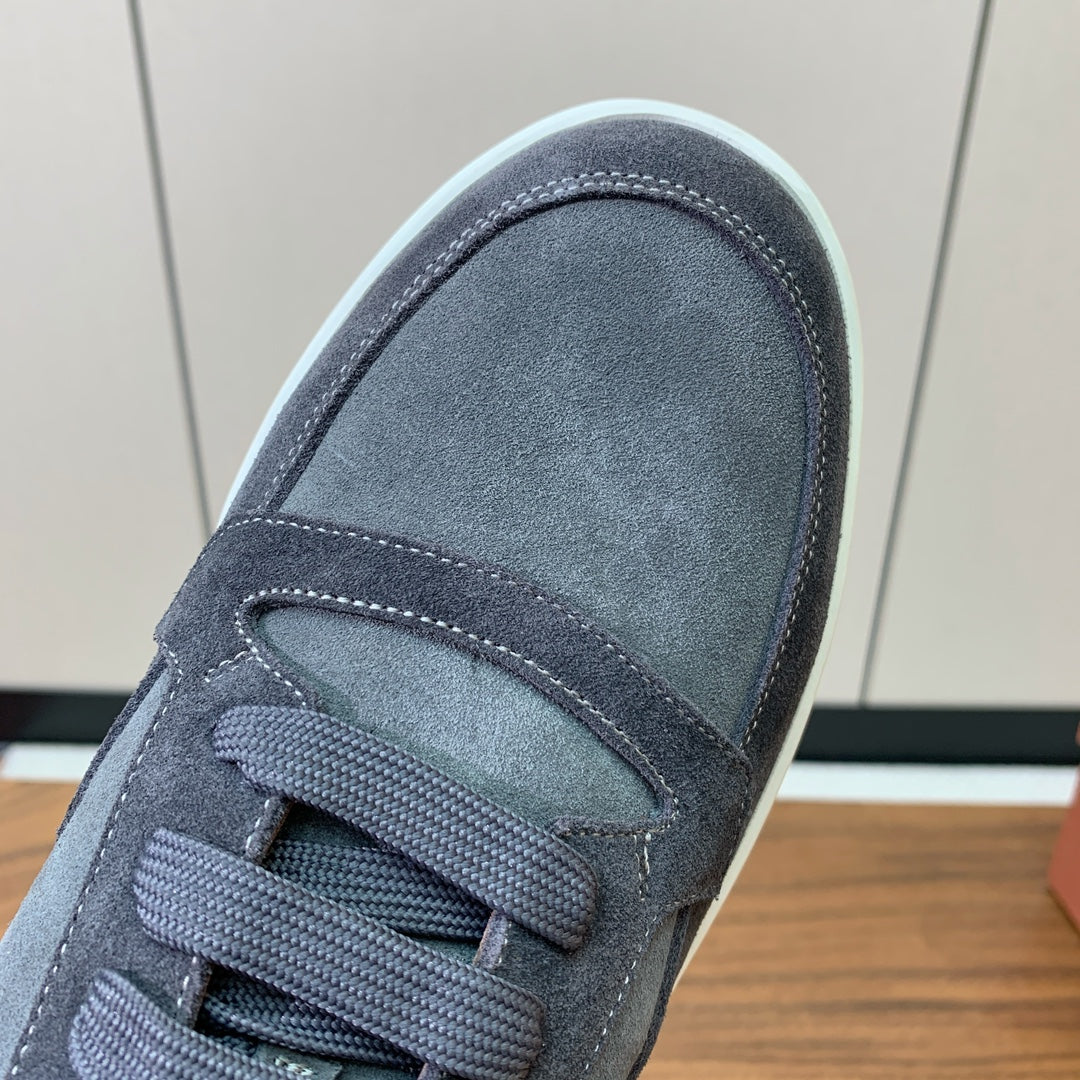 LP NEWPORT WALK SNEAKERS GRAY SUEDE、mysite、Cacoeks