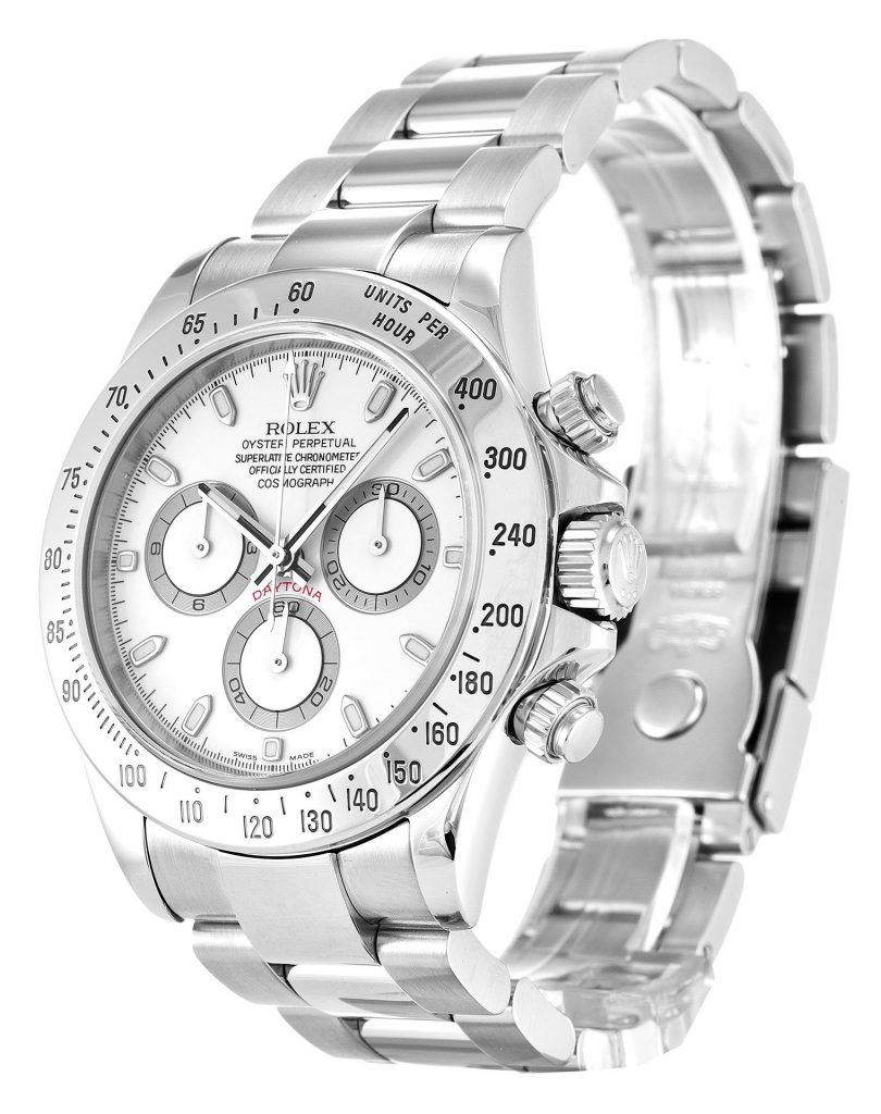 Replica Rolex Daytona 40mm White Dial 116520-fasswatch