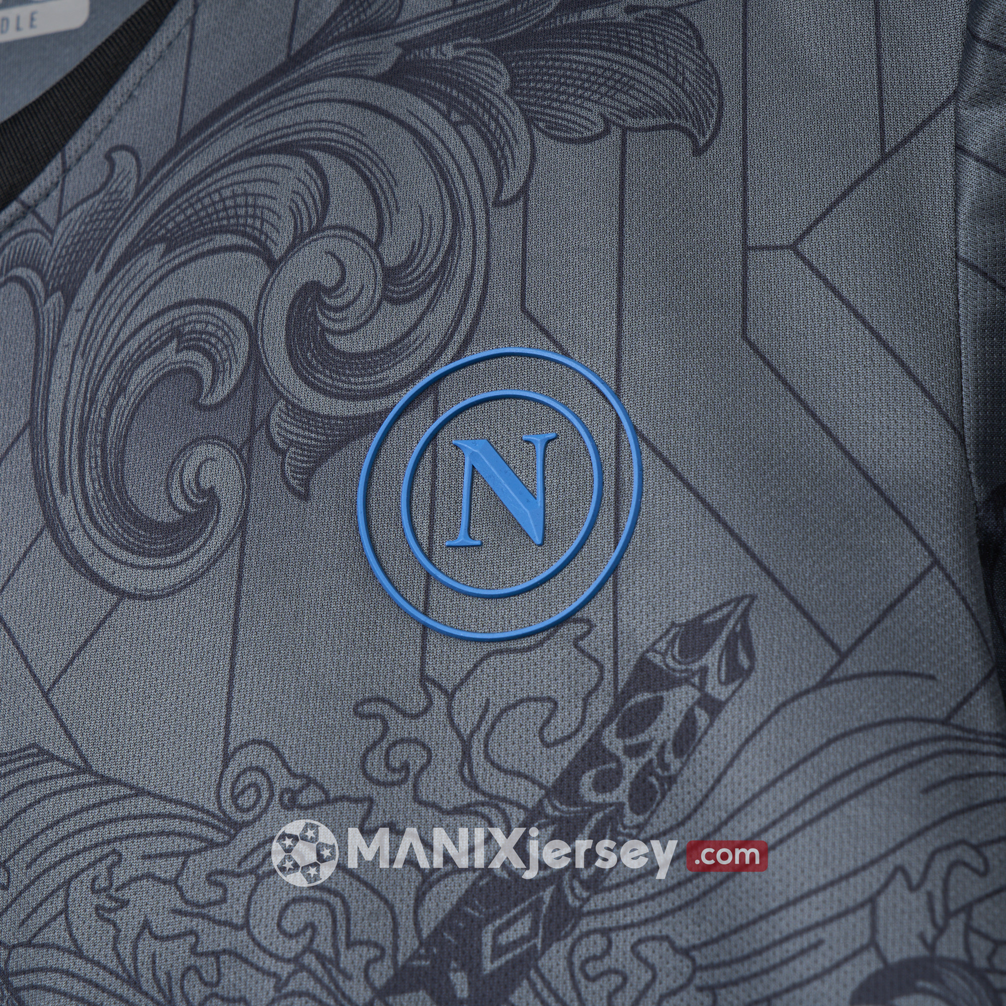 ManixJersey.com | Napoli 24-25 Third Jersey - Fans Version -Customize Name, Number and Patch | Worldwide Shipping
