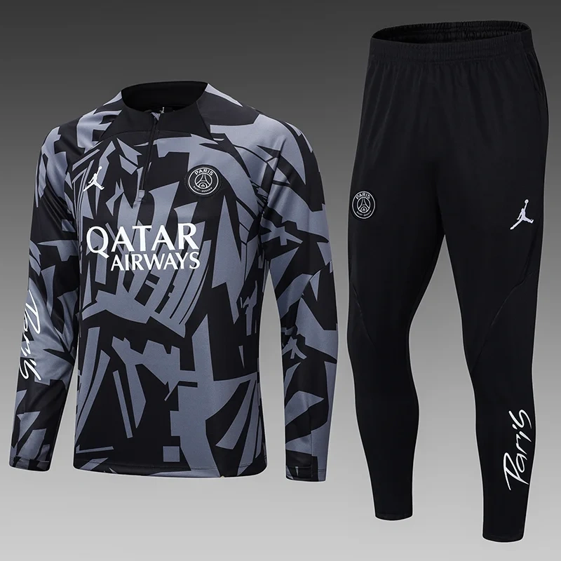 24-25 Paris Saint-Germain PSG adult long-sleeved half-pull training suit kit: Ajax 24-25 Home Stadium Jersey - Fans Version mysite: Adidas luxuryfootballshirts.com: https://www.luxuryfootballshirts.com/