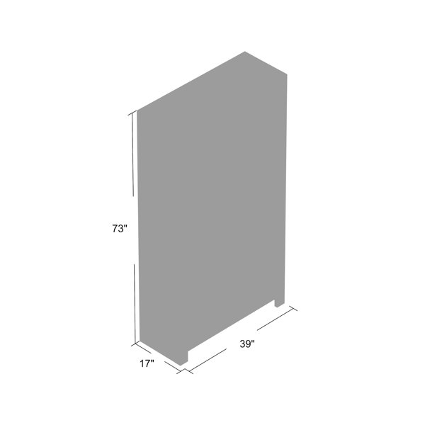 Abbey 39'' Wide Curio Cabinet