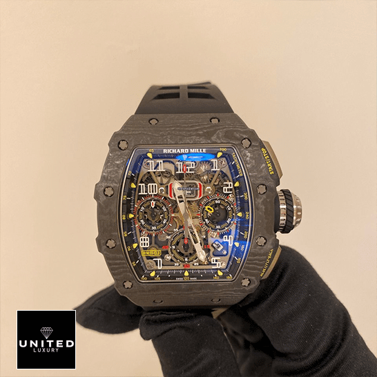 Richard Mille RM11-03 Automatic Winding Black Replica white background