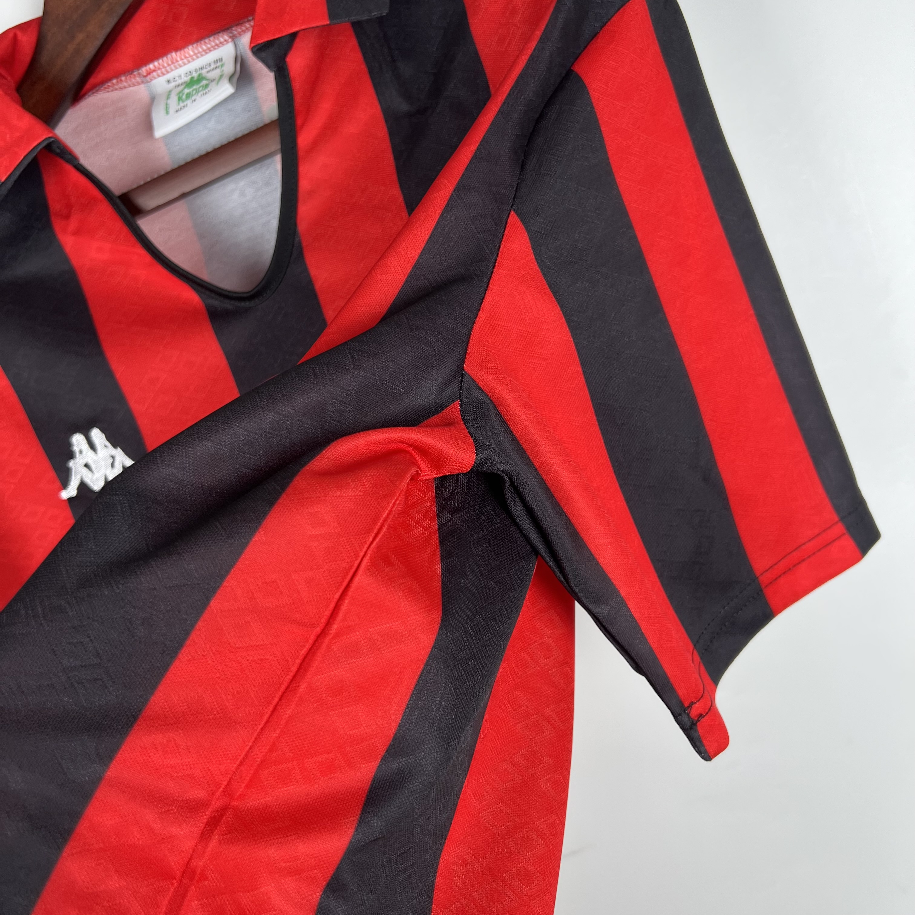 Higojerseys-Retro AC Milan 1989-90 Home Stadium Jersey