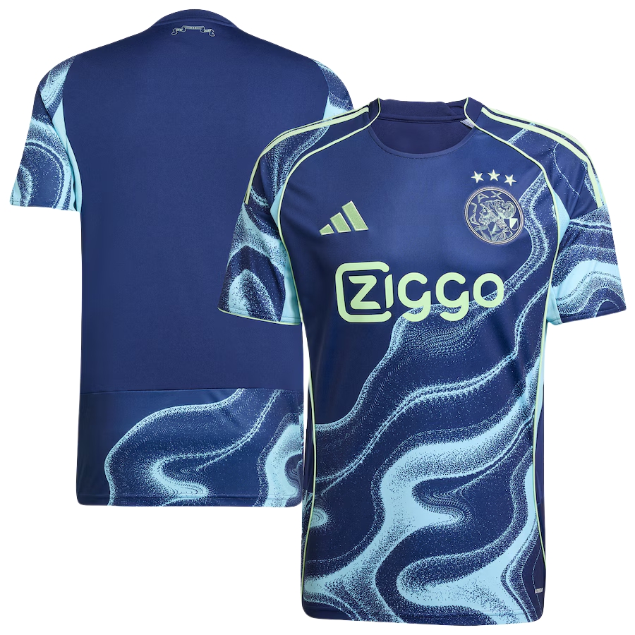 25-26 Ajax away soccer jersey-Fans Version: Ajax 24-25 Home Stadium Jersey - Fans Version mysite: Adidas luxuryfootballshirts.com: https://www.luxuryfootballshirts.com/