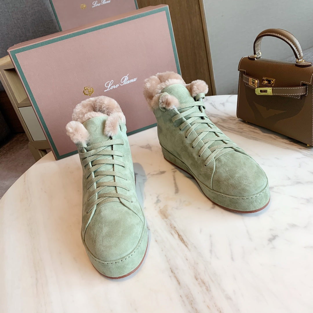 LP WINTER NUAGES HIGH SNEAKERS MINT LAMBSKIN、mysite、Cacoeks