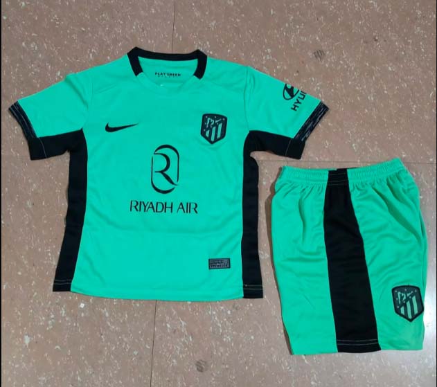 2023/2024 Soccer Jersey Atletico Madrid Third Away 1:1 Thai Quality Kids Size:football jersey mysite: unitedjerseyfootball 邓江浪:football