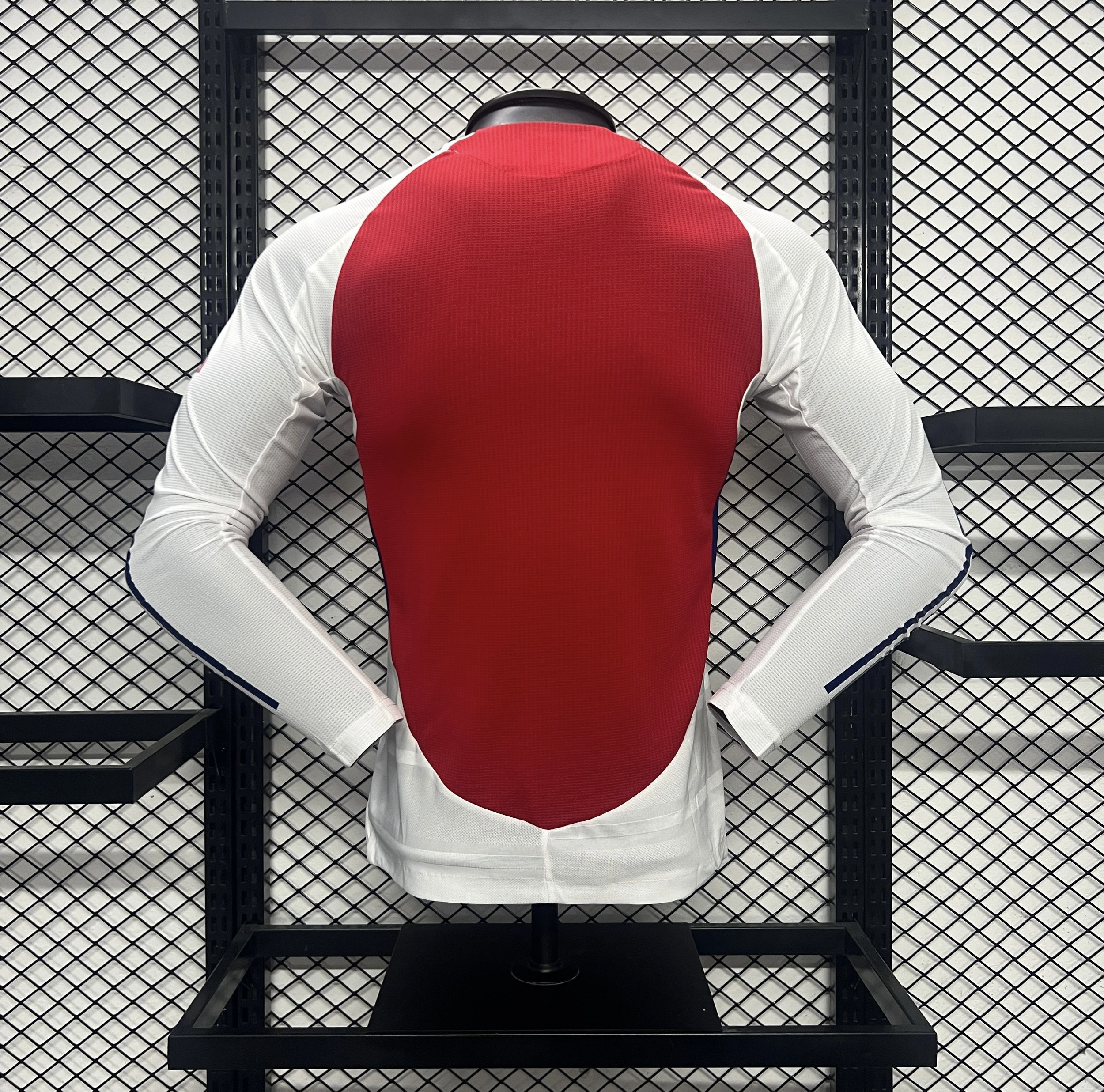 ManixJersey.com | Arsenal 24-25 Home Long Sleeve Jersey - Player Version -Customize Name, Number and Patch | Worldwide Shipping