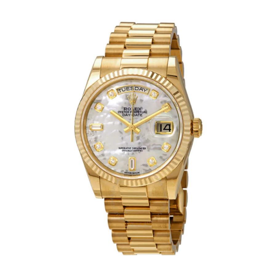 rolex day date mop replica 1