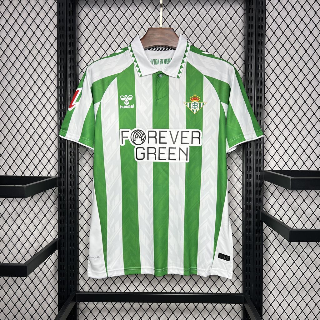 foot-Real Betis 24-25 Home Stadium Jersey - Fans Version
