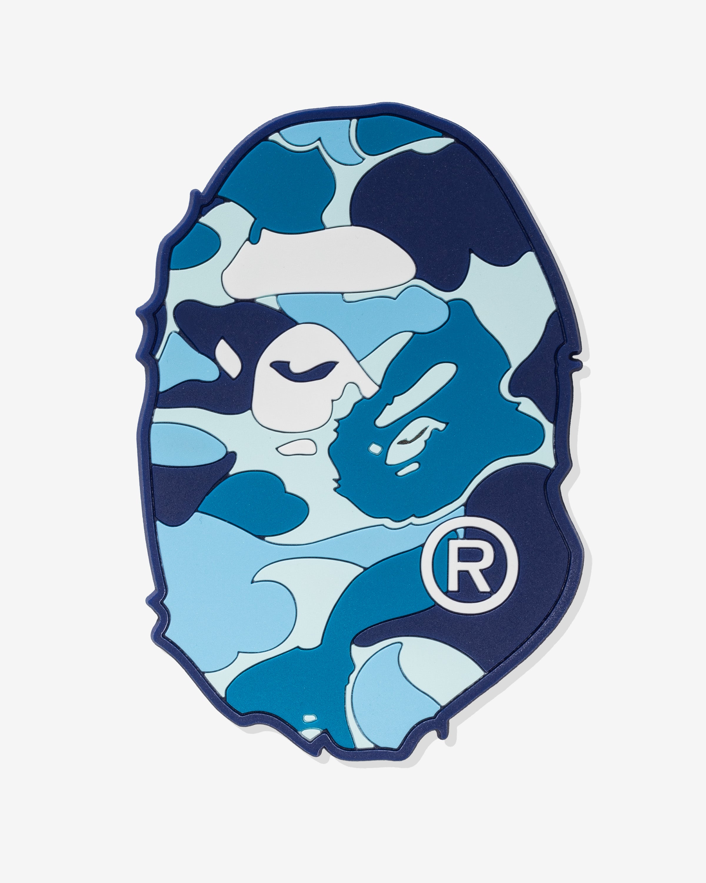 BAPE ABC CAMO APE HEAD RUBBER COASTER