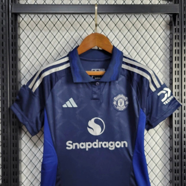 ManixJersey.com | Women's Manchester United 24-25 Away Jersey -Customize Name, Number and Patch | Worldwide Shipping