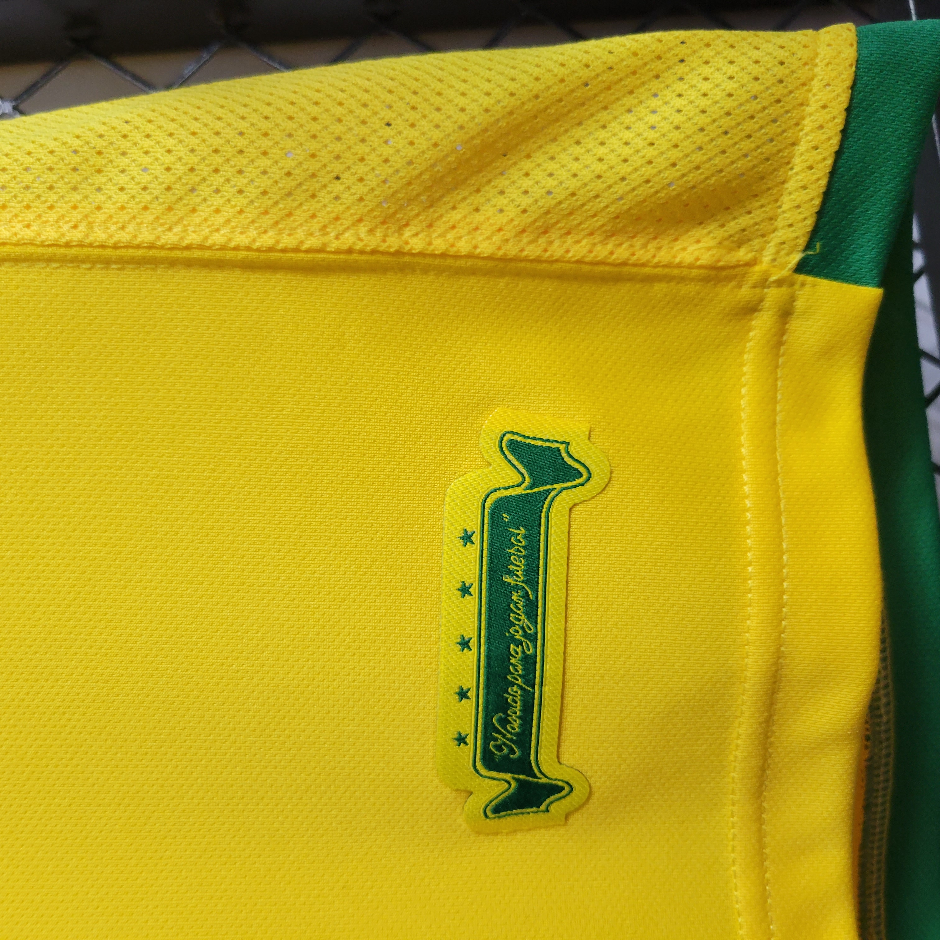 Higojerseys-Retro Brazil 2006 Home Stadium Jersey