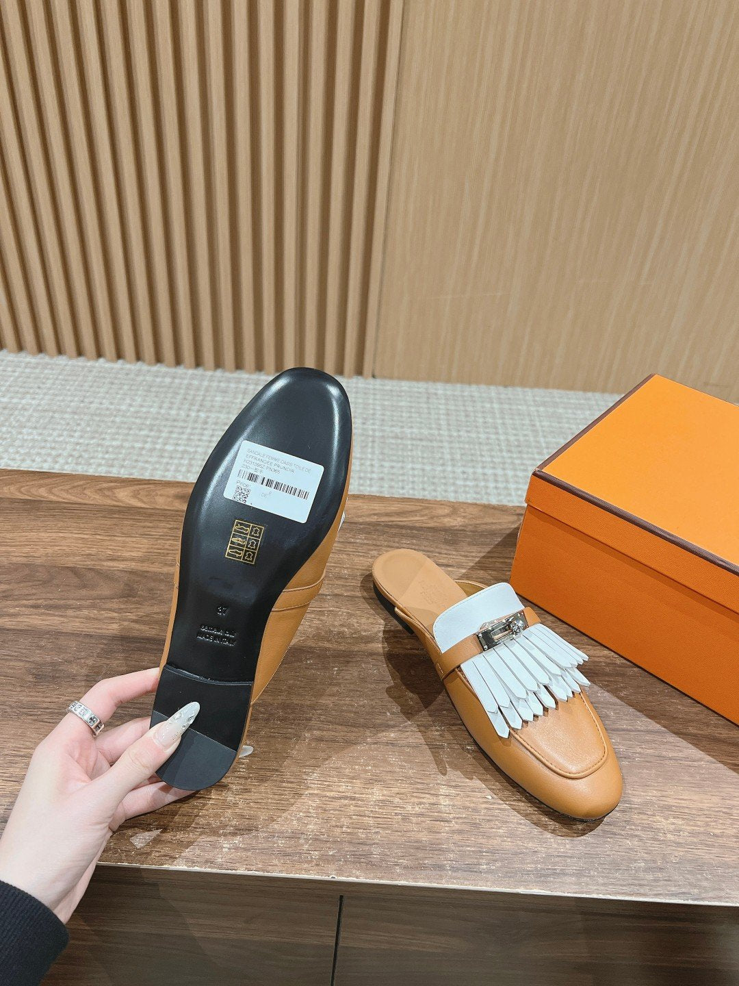 0Z Mule Fringed Bronze、mysite、Cacoeks