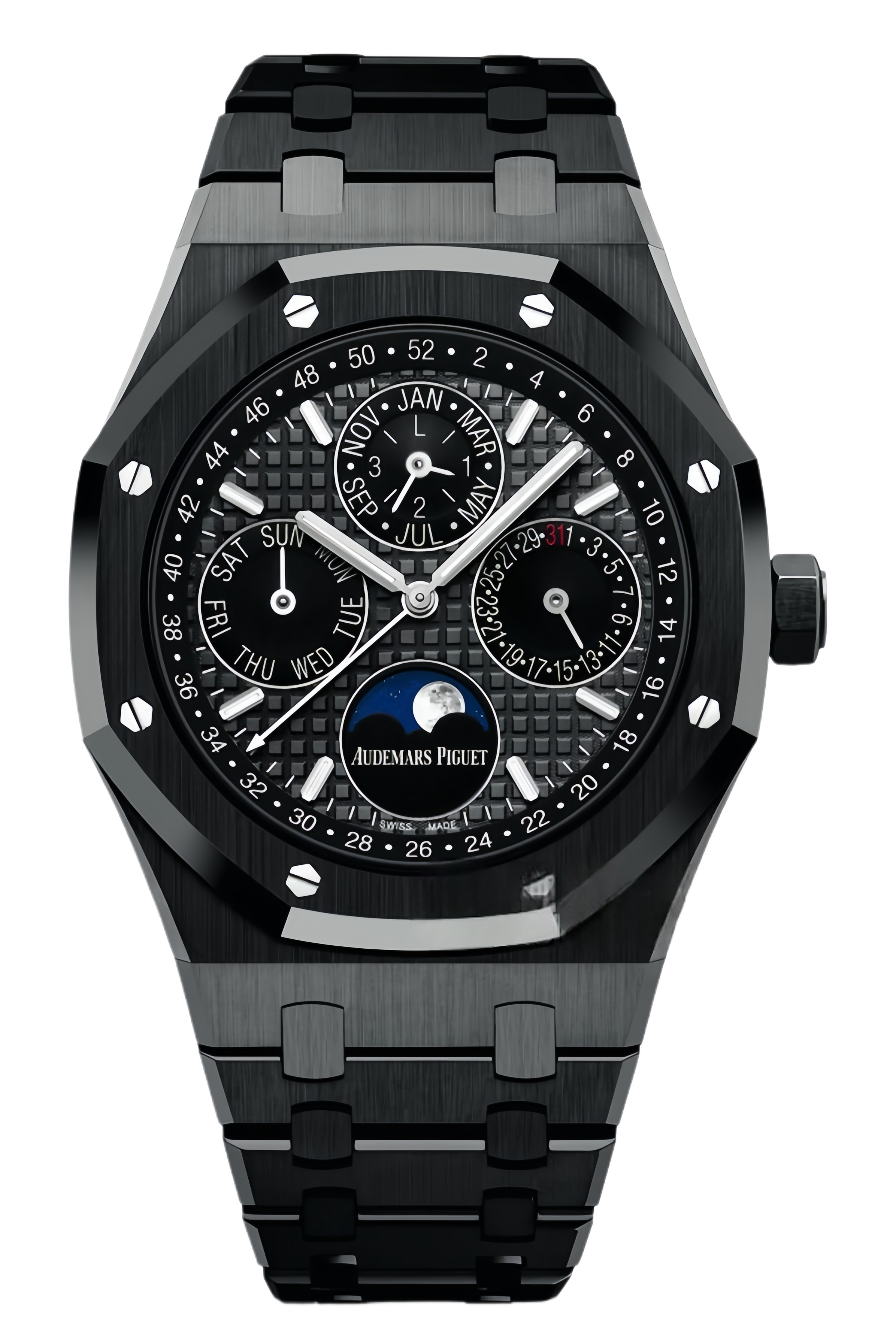 Audemars Piguet Royal Oak Offshore Chronograph Ref. 26579CE.OO.1225CE.01 Super Clone Watch – 44mm Ceramic Case Grey Dial Swiss Replica