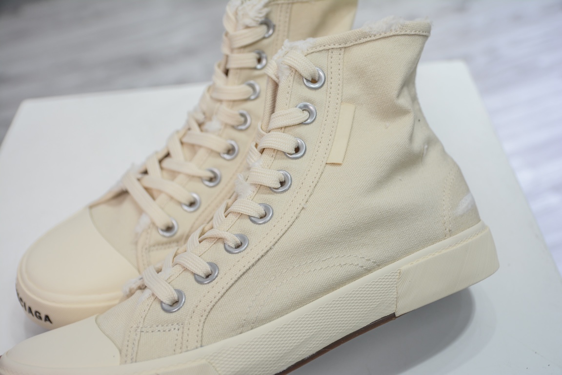 Balenciaga Paris High Top Trainer In White、mysite、Cacoeks