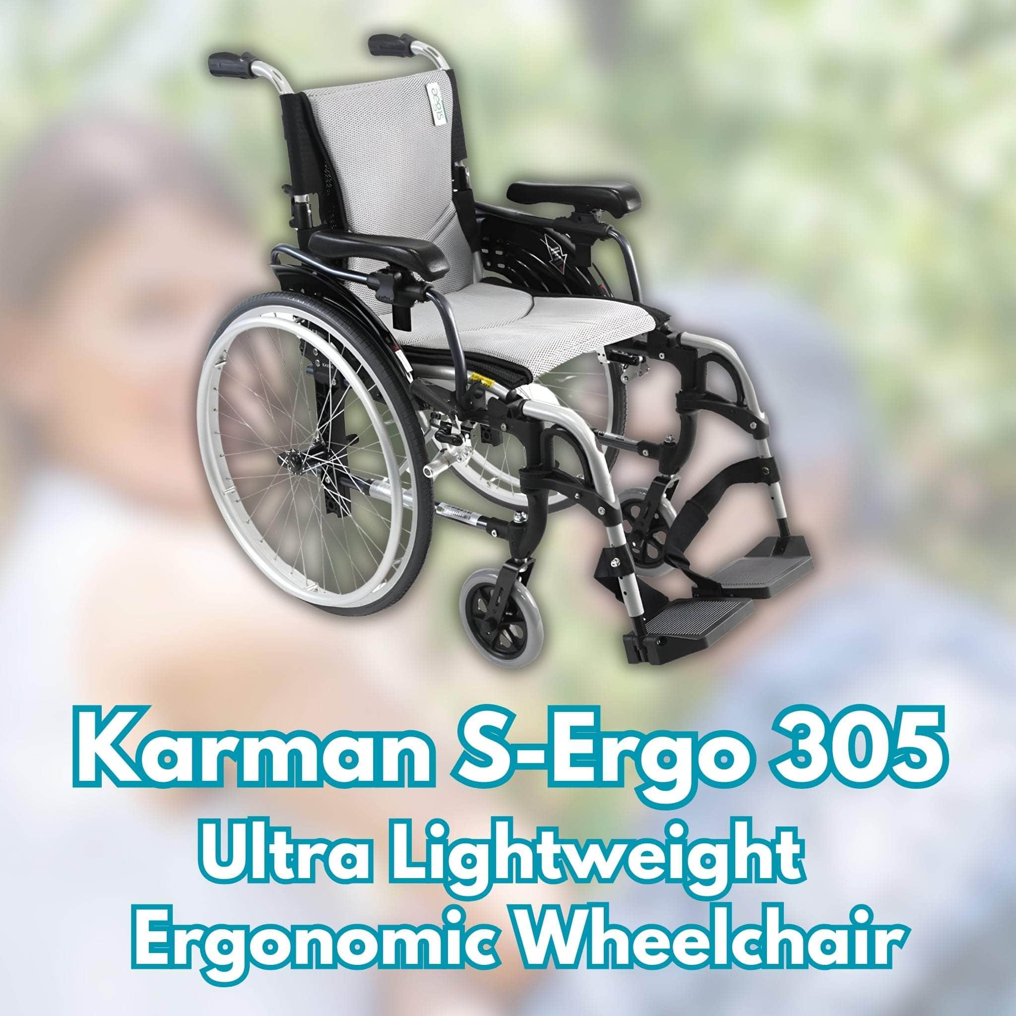 Karman S-Ergo 305 Ultra Lightweight Ergonomic Wheelchair