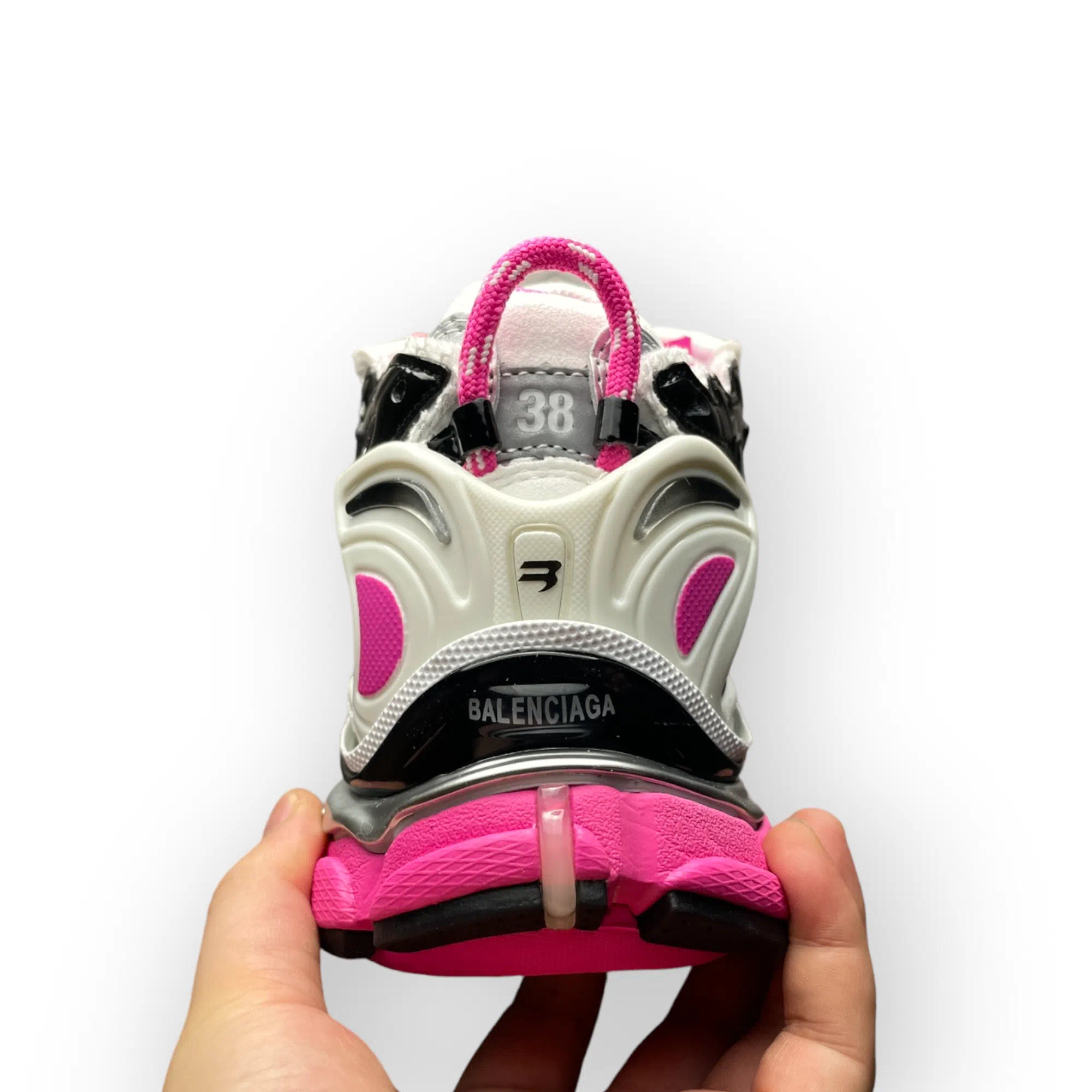 Balenciaga Runner Sneaker in Silver Pink、mysite、Cacoeks