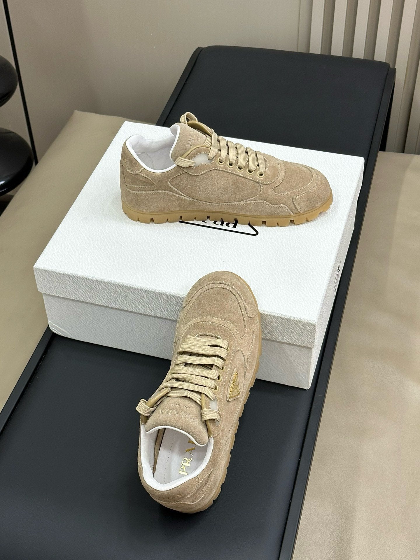 PRA TRAIL FADED SUEDE SNEAKERS TORTILLA、mysite、Cacoeks