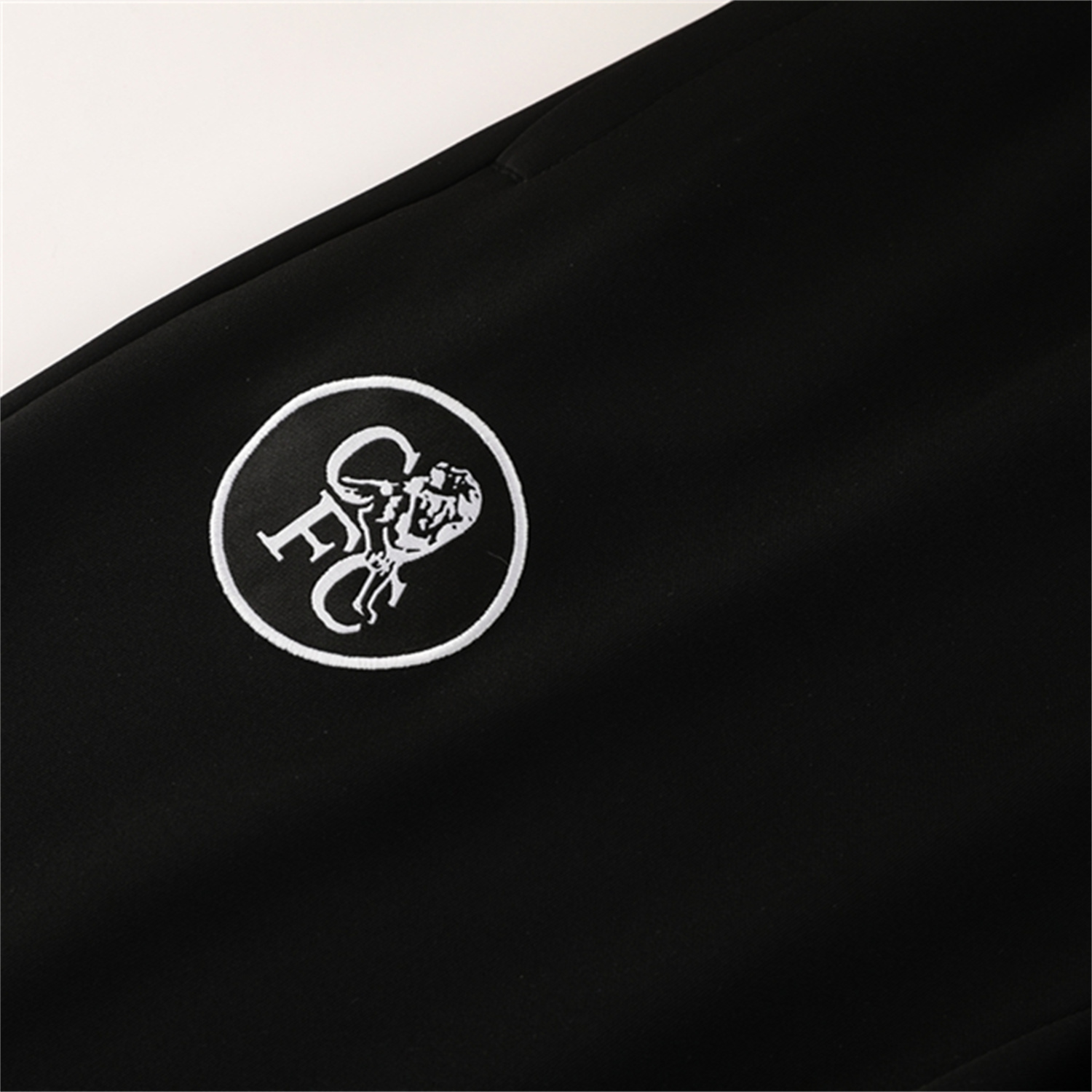 UltraTrikot-C.H.E.L.S.E.A 25-26 Jacket Training Tracksuit with Throwback Badge - Black Jackets & Pants