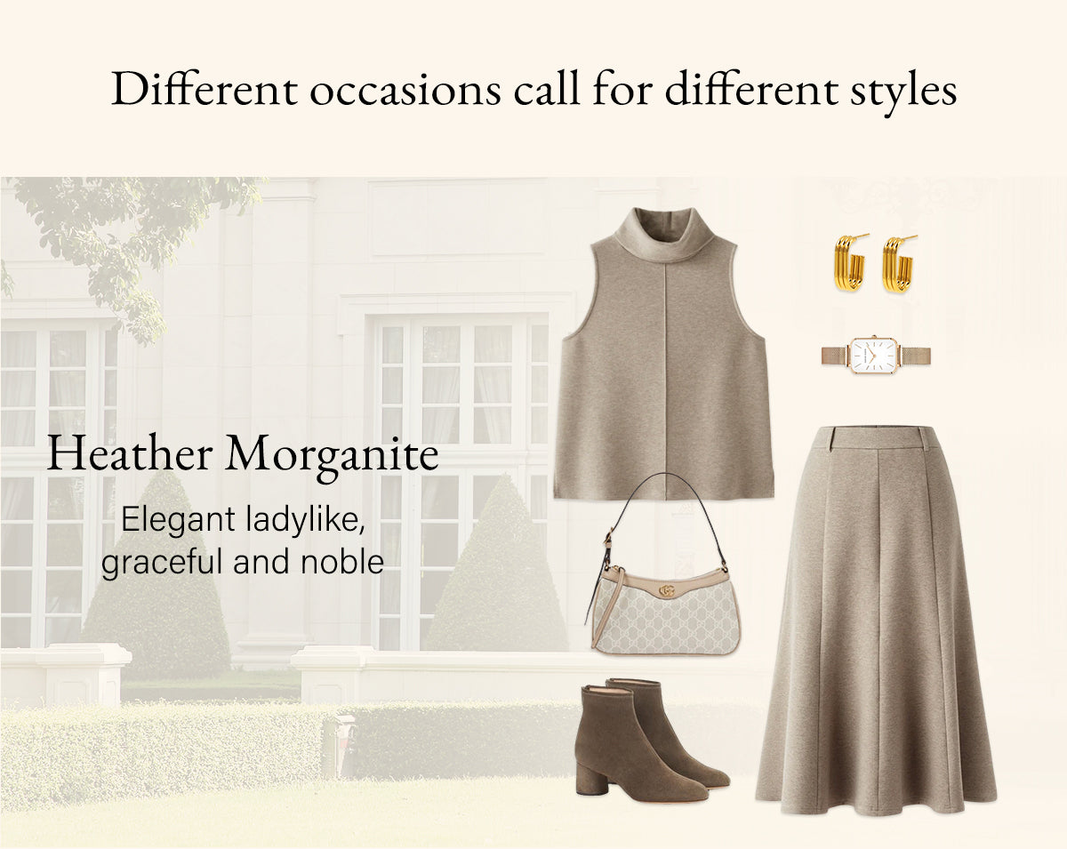 Heather Morganite: Elegant, graceful, and noble