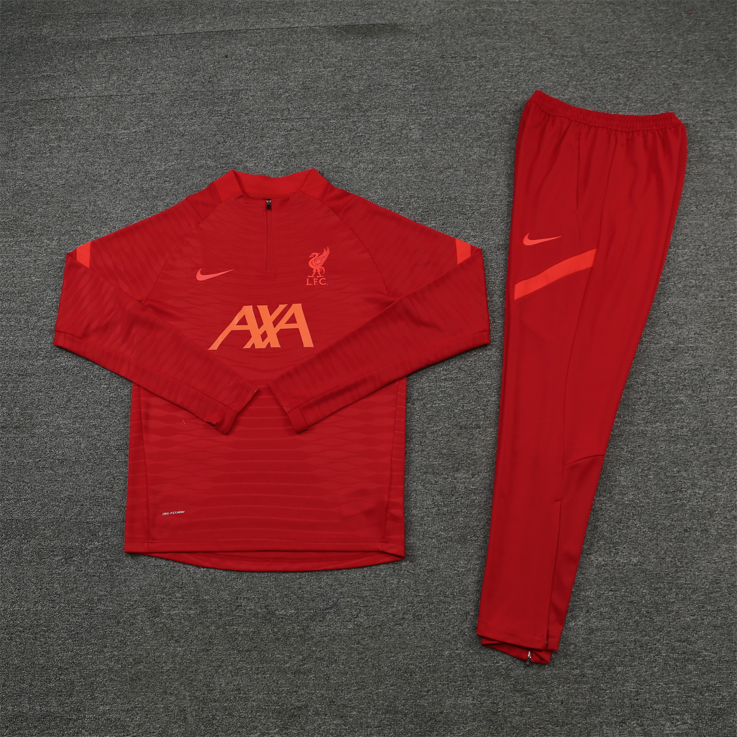 UltraTrikot-Liver.pool 24-25 Long Sleeve Training Set - Red Top and Pants
