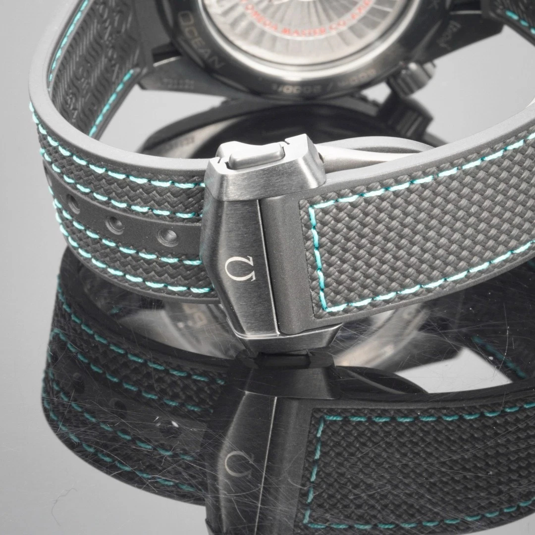 Omega Seamaster Planet Ocean Ref. 215.92.46.22.01.006 Super Clone Watch – Black Dial GMT Ceramic Bezel Replica