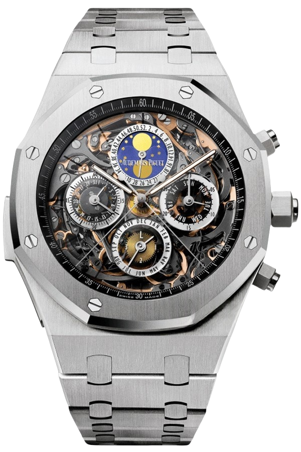 Audemars Piguet Royal Oak Ref. 26065IS.OO.1105IS.01 Super Clone Watch – Steel Case Diamond Bezel Chronograph Fake Replica