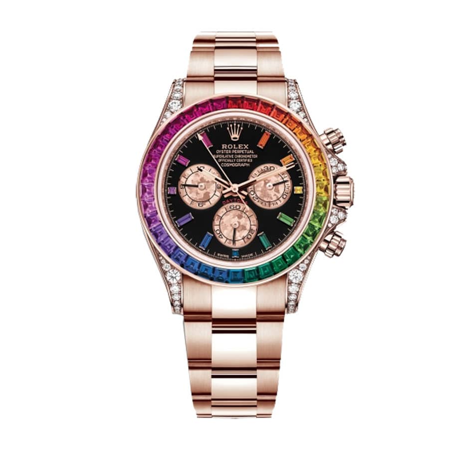 Rolex Daytona Cosmograph 116519 Rainbow & Black Dial Replica-fasswatch