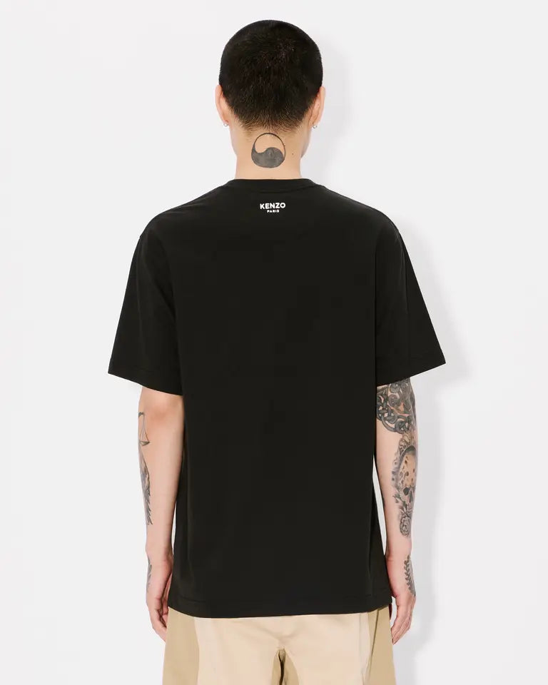 Kenzo Pop Crest Embroidered T-Shirt Black、mysite、Cacoeks