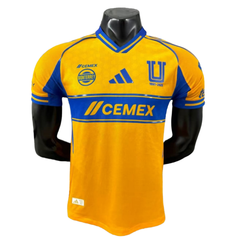 25-26 Tigres UANL Home soccer jersey-Player Version: Ajax 24-25 Home Stadium Jersey - Fans Version mysite: Adidas luxuryfootballshirts.com: https://www.luxuryfootballshirts.com/
