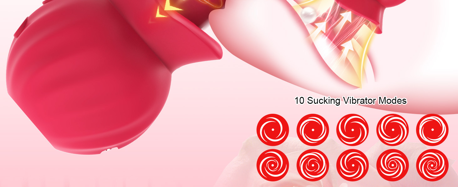 Sucking vibrator for women