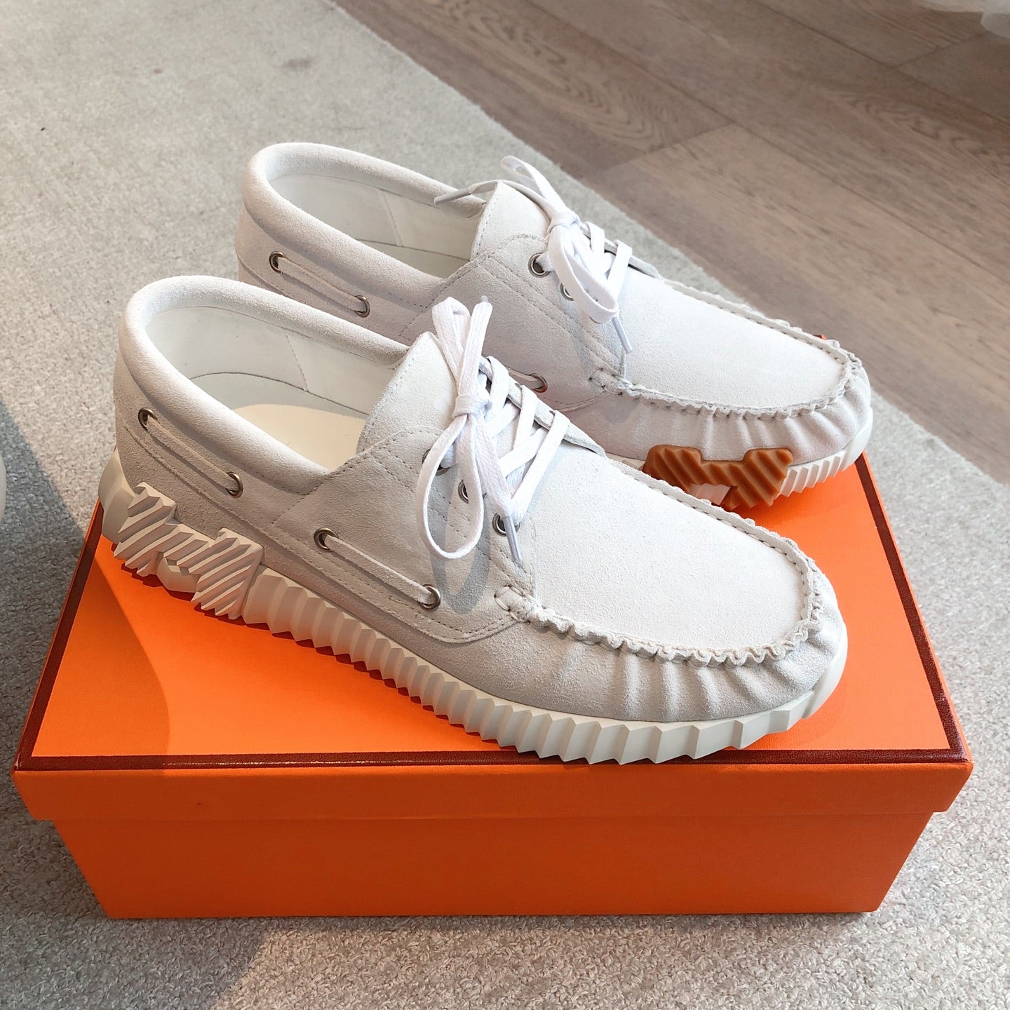 KETCH SNEAKER IN PALE GRAY SUEDE、mysite、Cacoeks