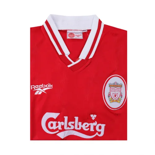 96-97 Liverpool home soccer jersey-Retro version: Ajax 24-25 Home Stadium Jersey - Fans Version mysite: Adidas luxuryfootballshirts.com: https://www.luxuryfootballshirts.com/