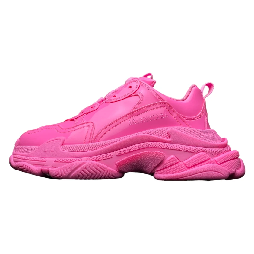 Balenciaga Triple S Sneaker In Patent Pink、mysite、Cacoeks