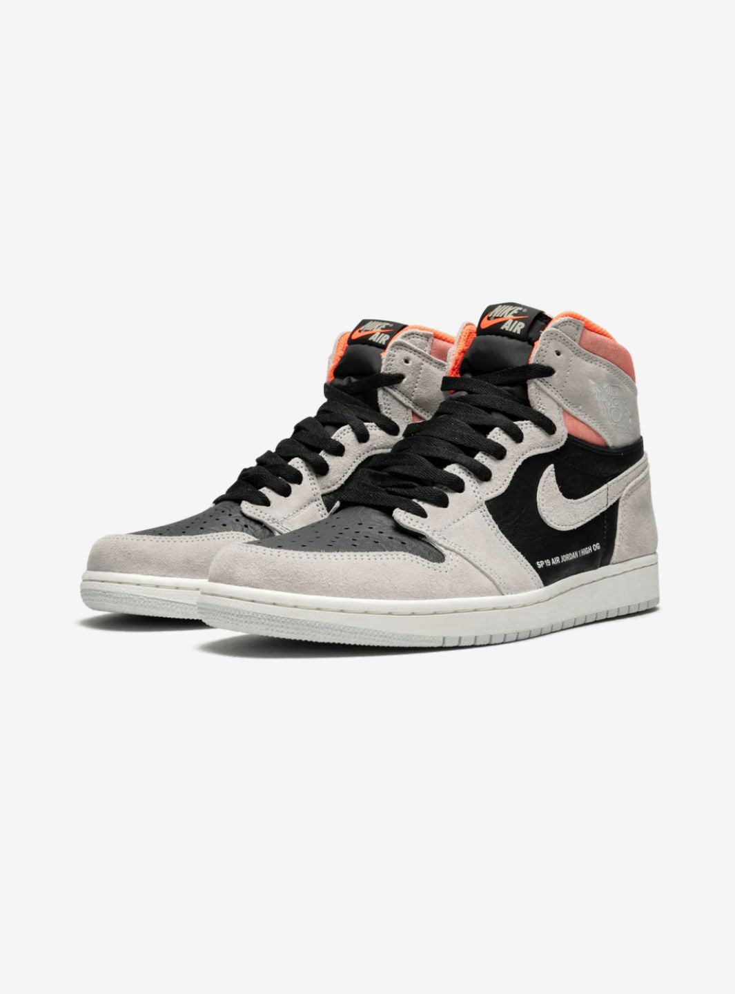 Air Jordan 1 Retro High Neutral Grey Hyper Crimson、JORDAN、Cacoeks