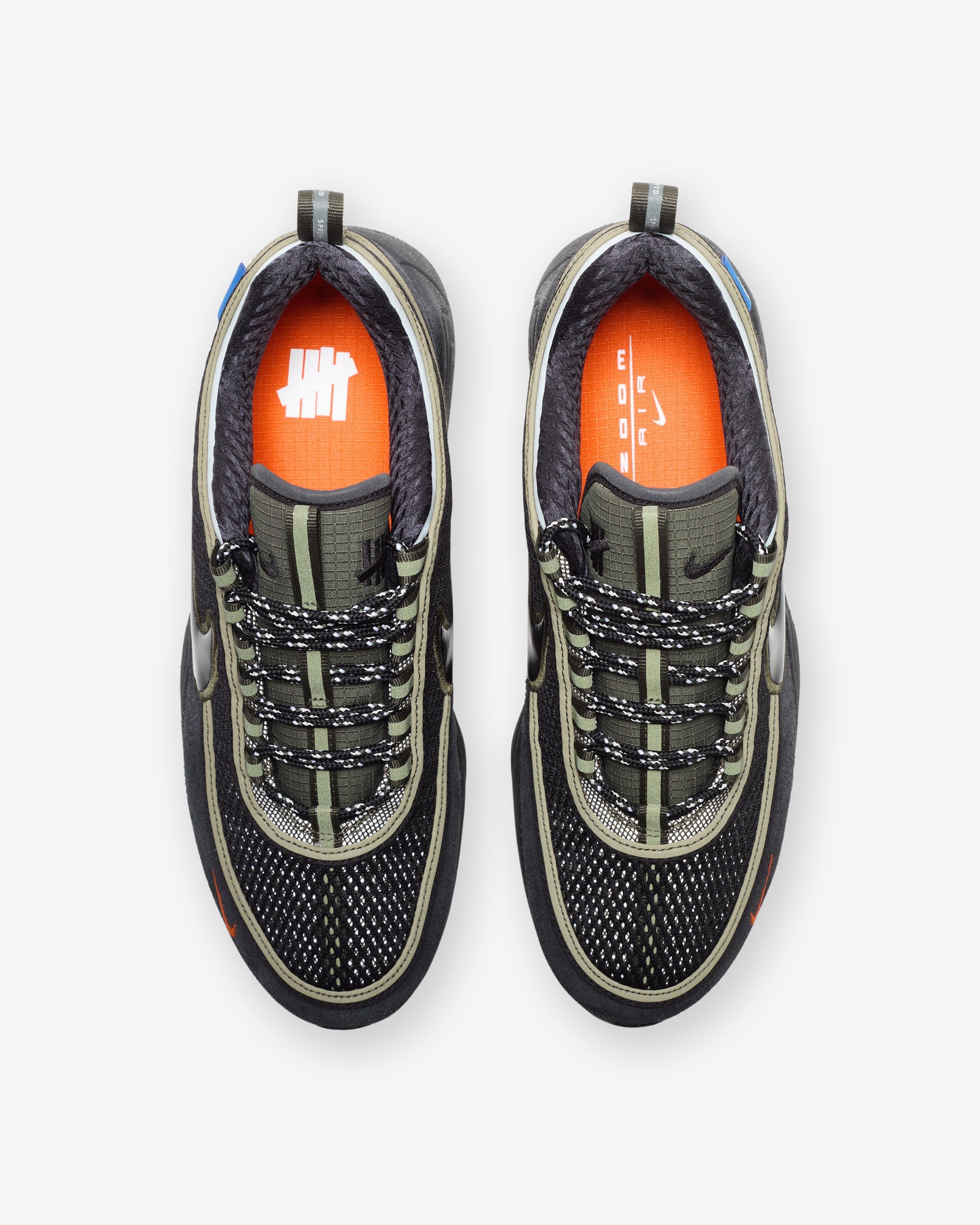 UNDEFEATED X NIKE AIR ZOOM SPIRIDON - CARGOKHAKI/ BLACK