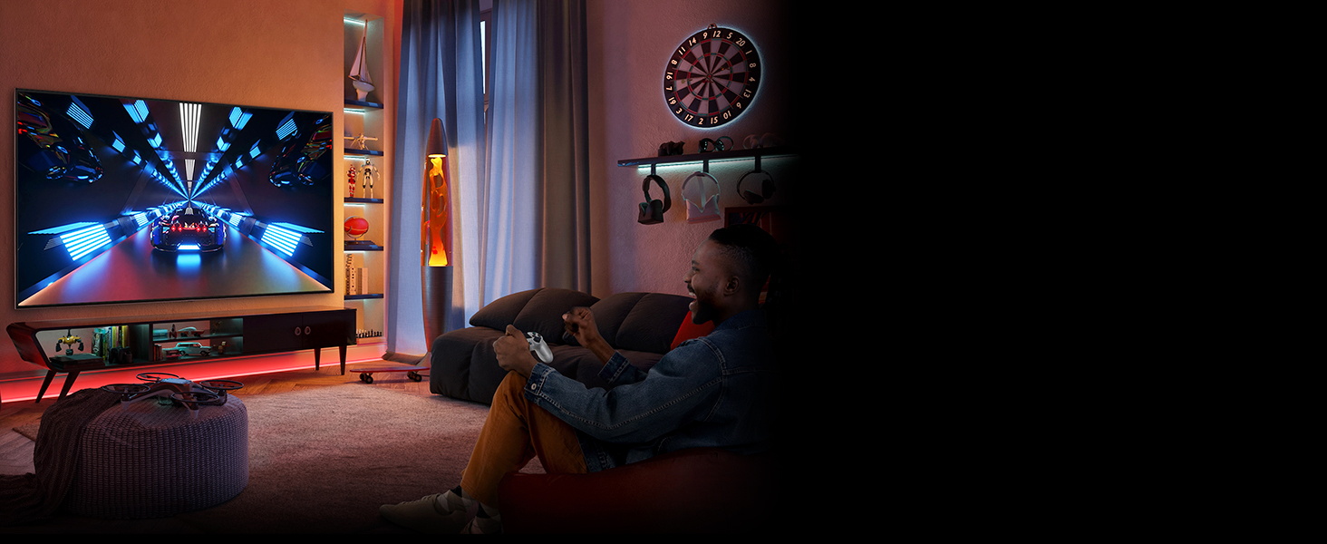 Experience advanced gameplay with virtually no tearing from FreeSync, VRR and GeForce NOW 