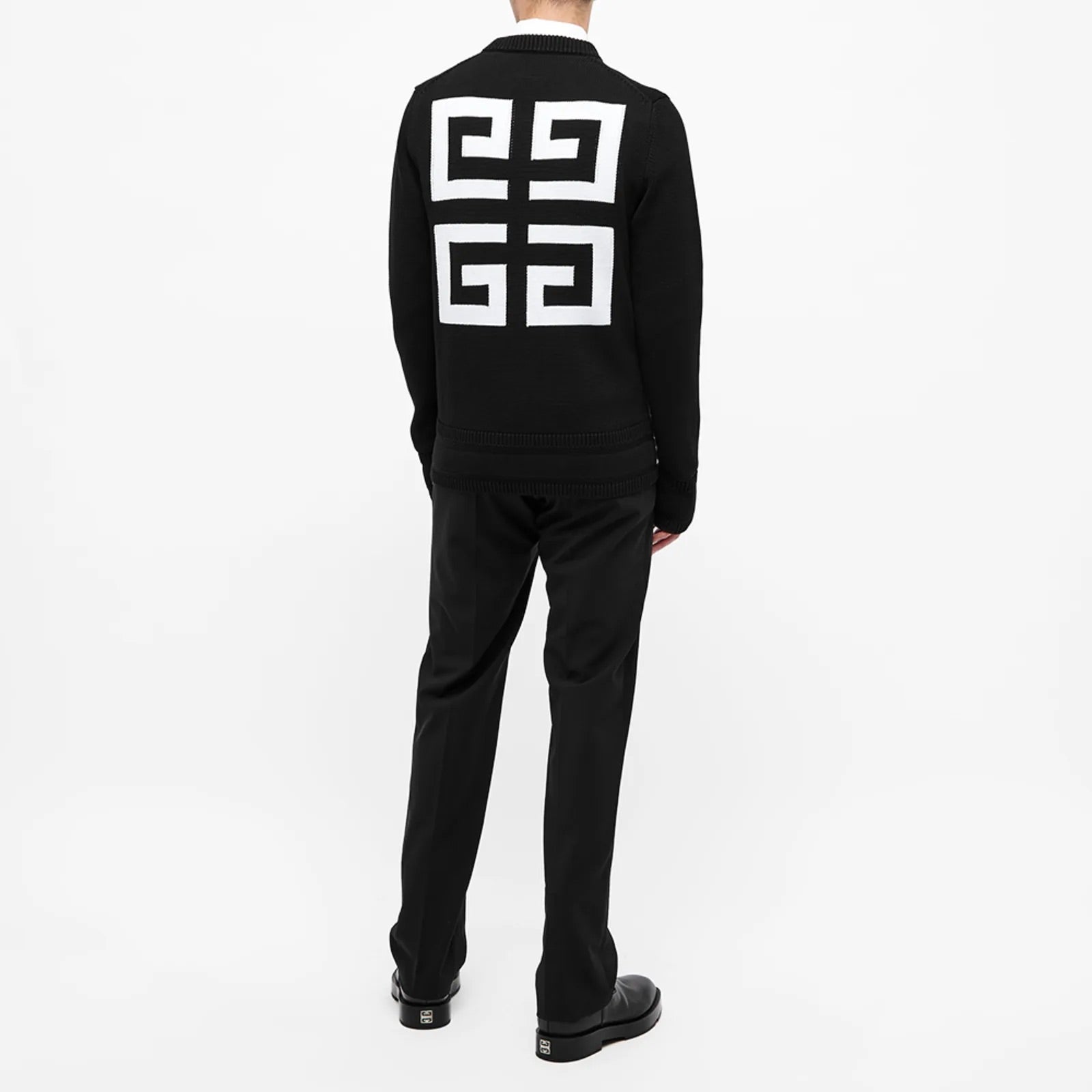 Givenchy 4G Logo Cotton Crew Knit Sweater、mysite、Cacoeks