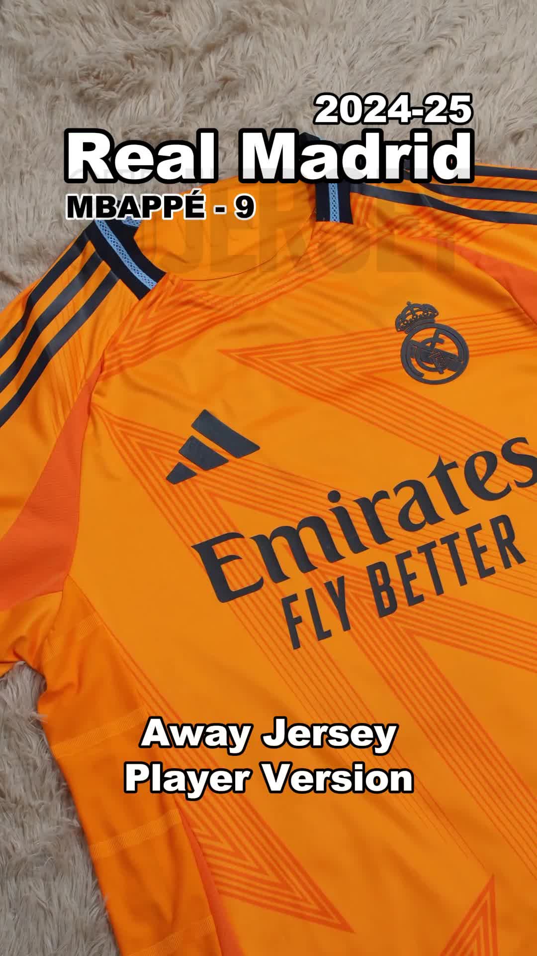 SIUjerseys-Real Madrid 24-25 Away Jersey - Player Version