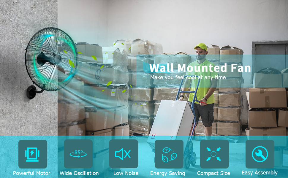 Wall Mount Fan