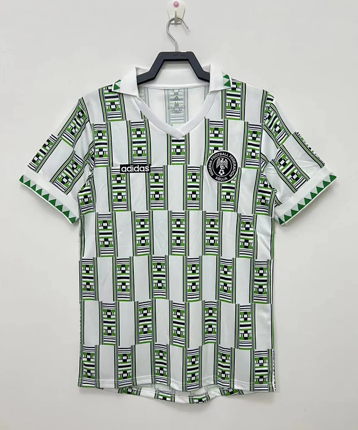 94 Retro Nigeria Home Soccer Jersey-mysite Custom Football Kit- Nextkits