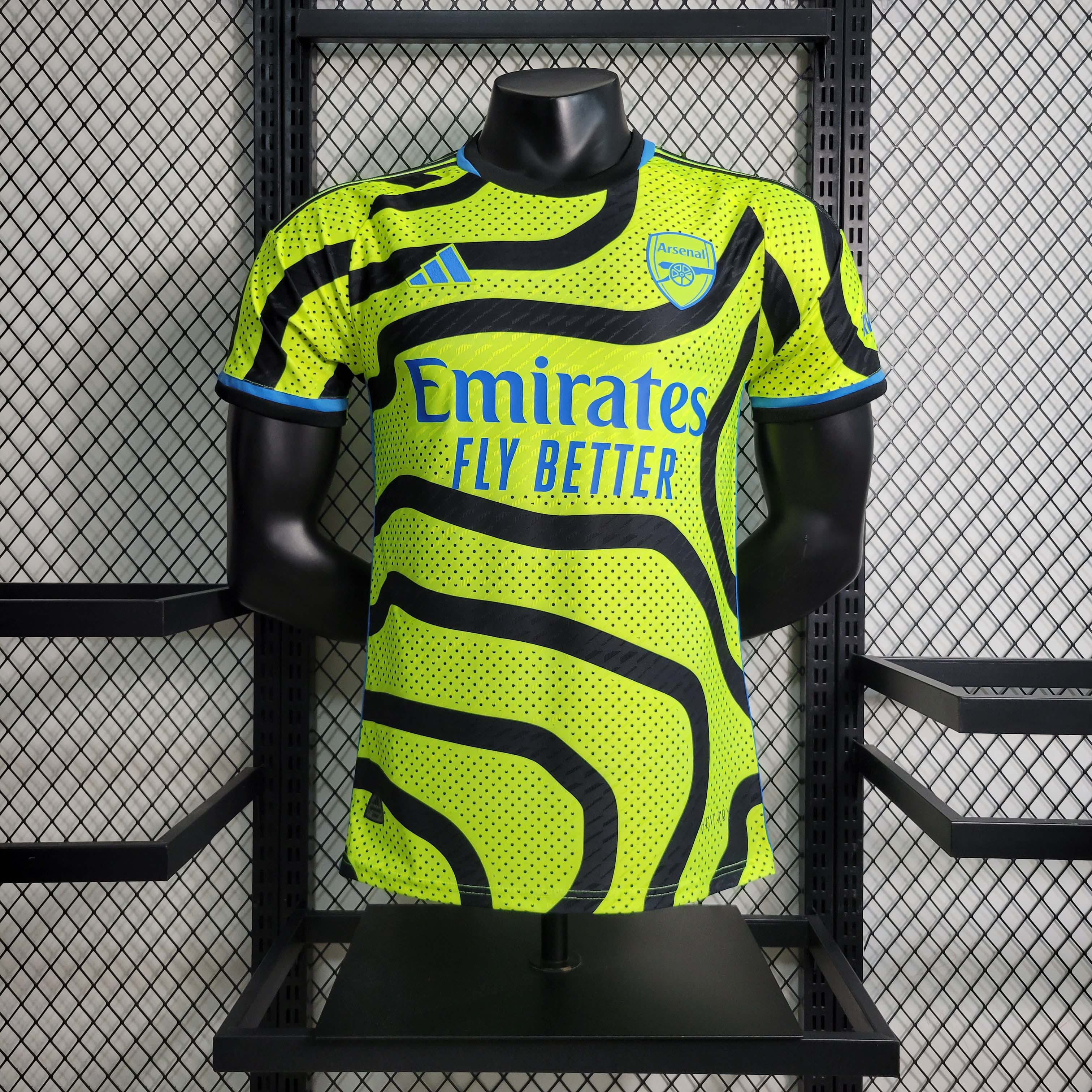 2023/2024 Player Version Arsenal Away Football Shirt 1:1 Thai Quality:football jersey mysite: unitedjerseyfootball 邓江浪:football