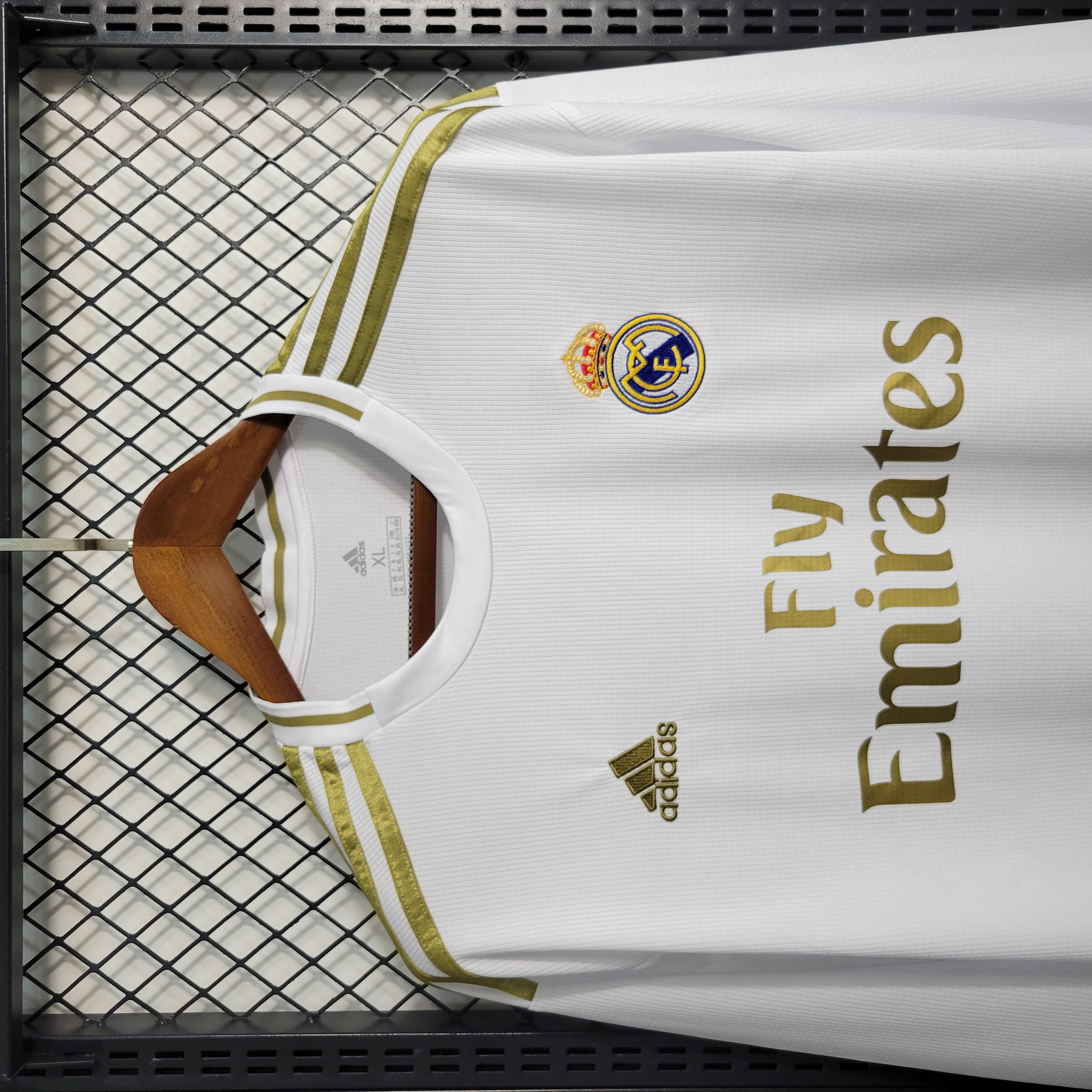 Higojerseys-Retro Real Madrid 19-20 Home Stadium Long Sleeve Jersey