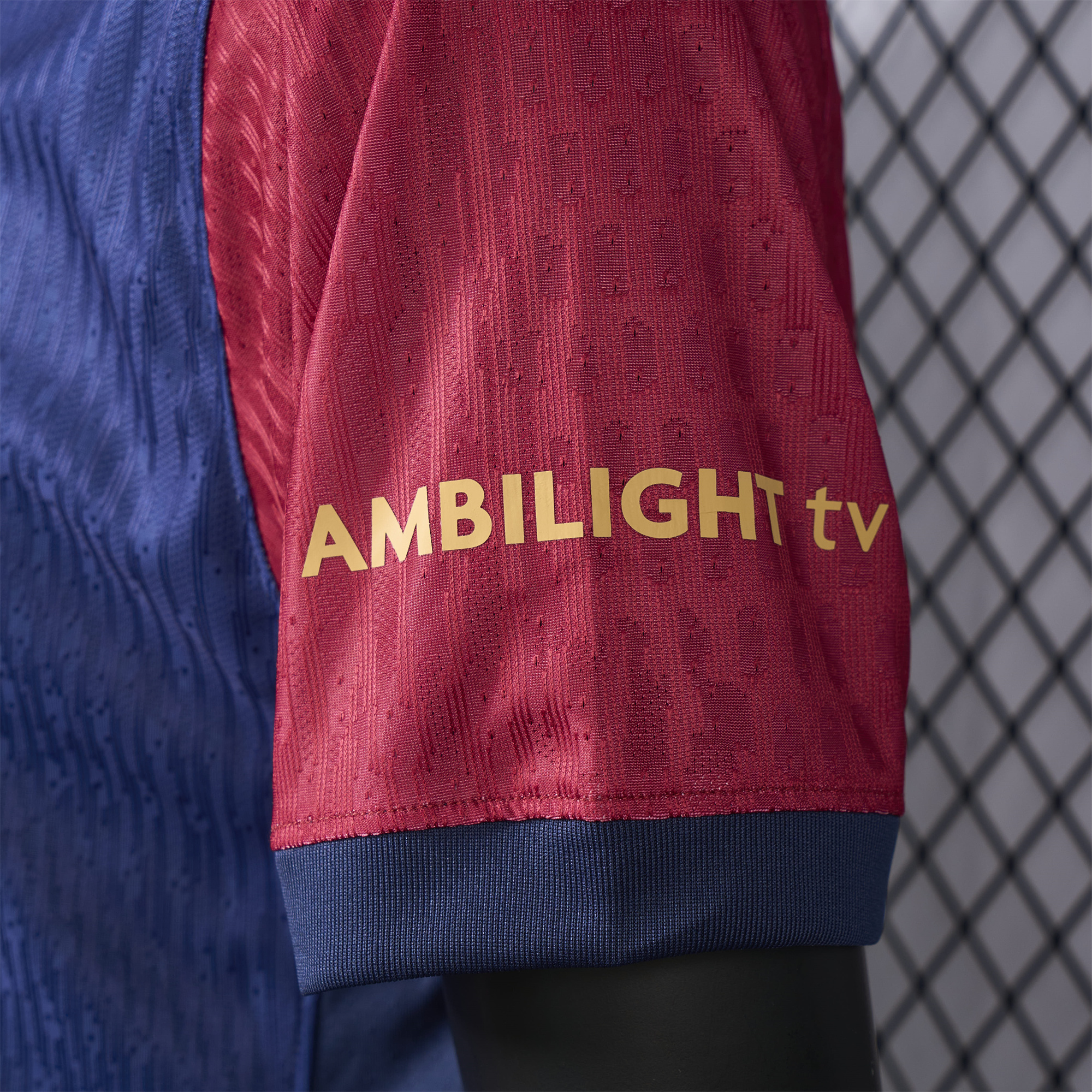 ManixJersey.com | Barcelona 24-25 Home Stadium Jersey with Big Logo - Player Version -Customize Name, Number and Patch | Worldwide Shipping