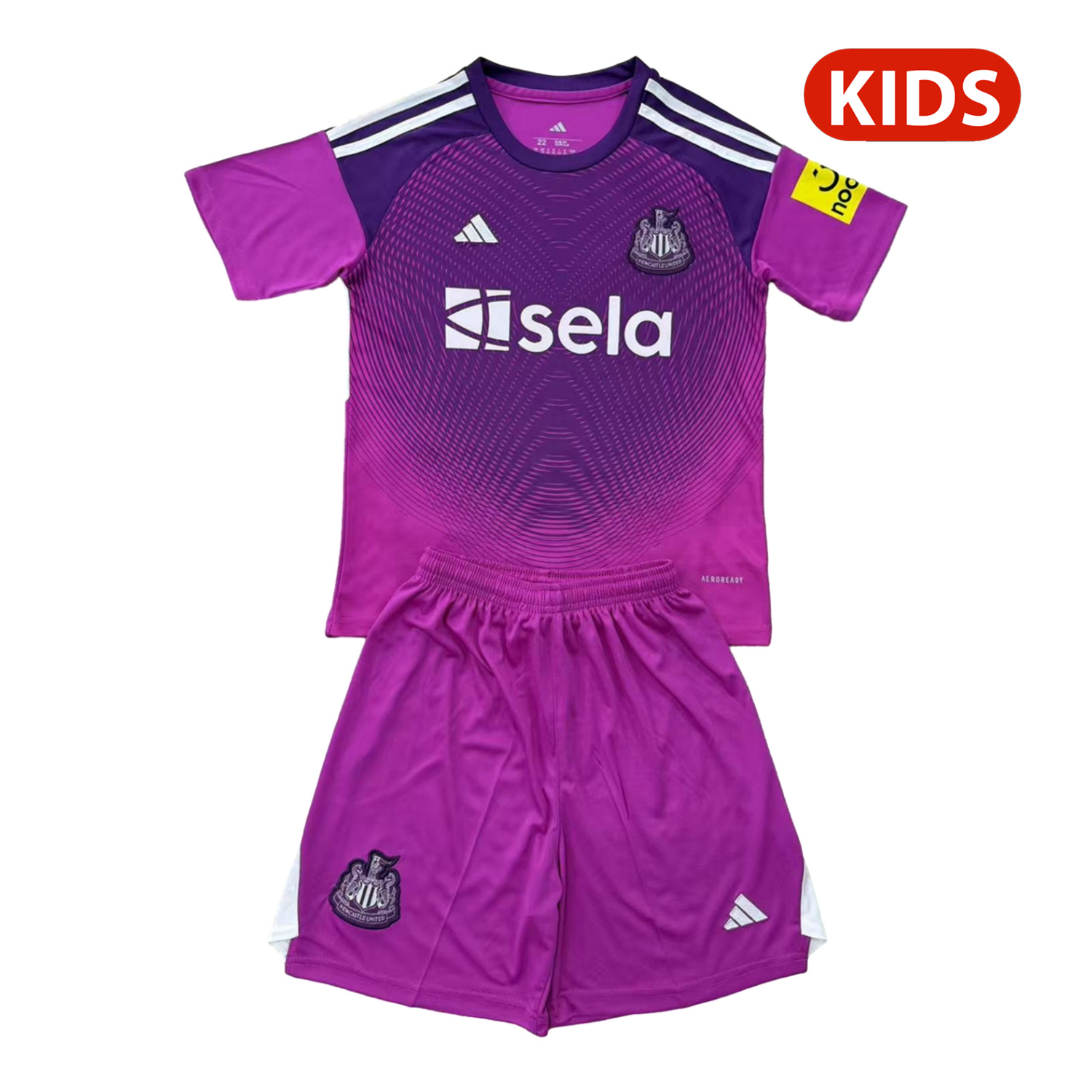 UltraTrikot-Newcastle United 25-26 Purple Goalkeeper Kids Kit