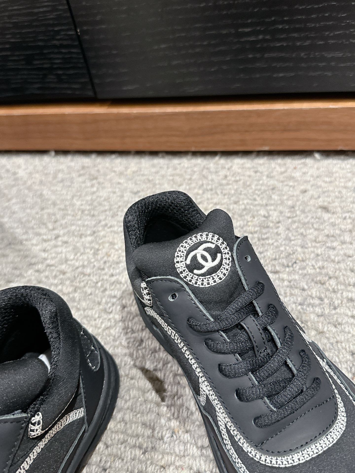 CLASSIC TRAINER IN BLACK FABRIC、mysite、Cacoeks