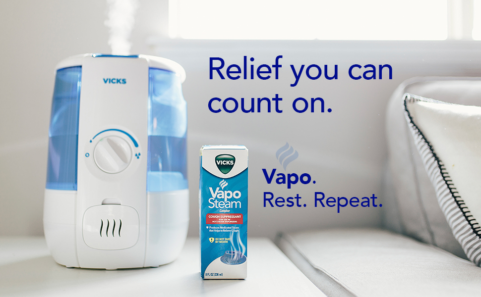 Cold congestion relief Vicks Vapo Steam Allergy