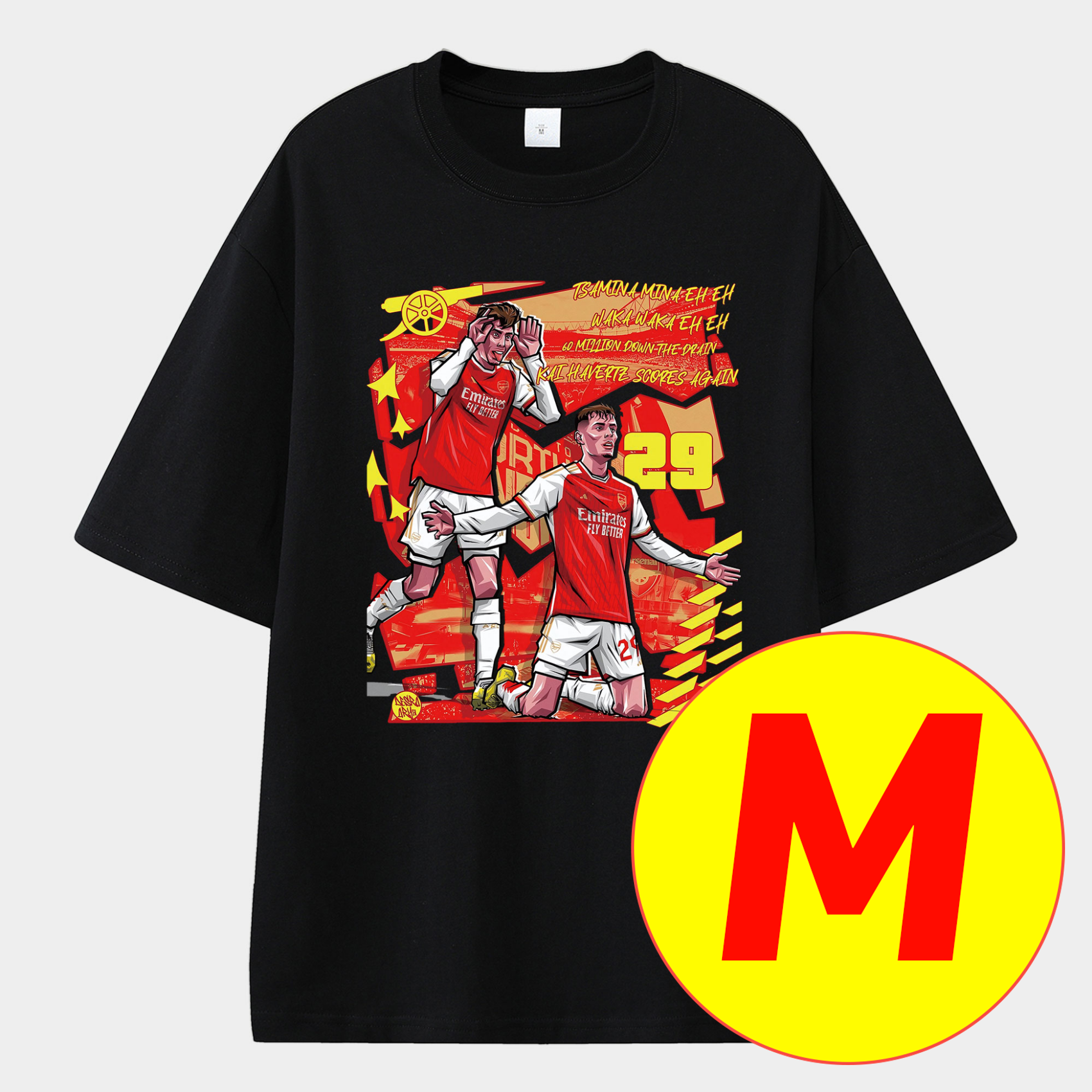 UltraTrikot-Arsenal Henry Wenger Saka Gunners Unisex Pure Cotton T-shirt