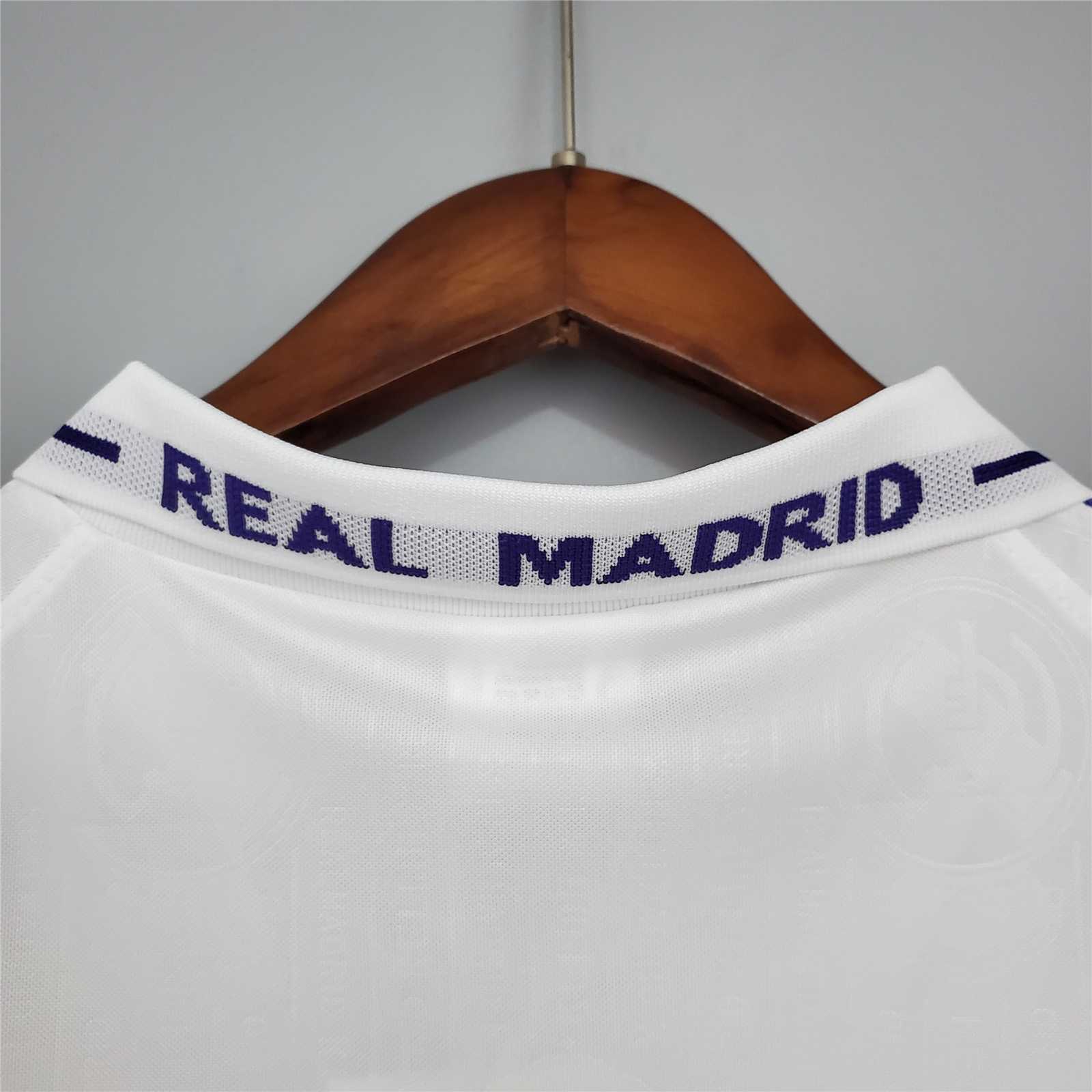 JerseysGala.com | Real Madrid Retro 96-97 Home Stadium Jersey -Customize Name, Number and Patch | Worldwide Shipping