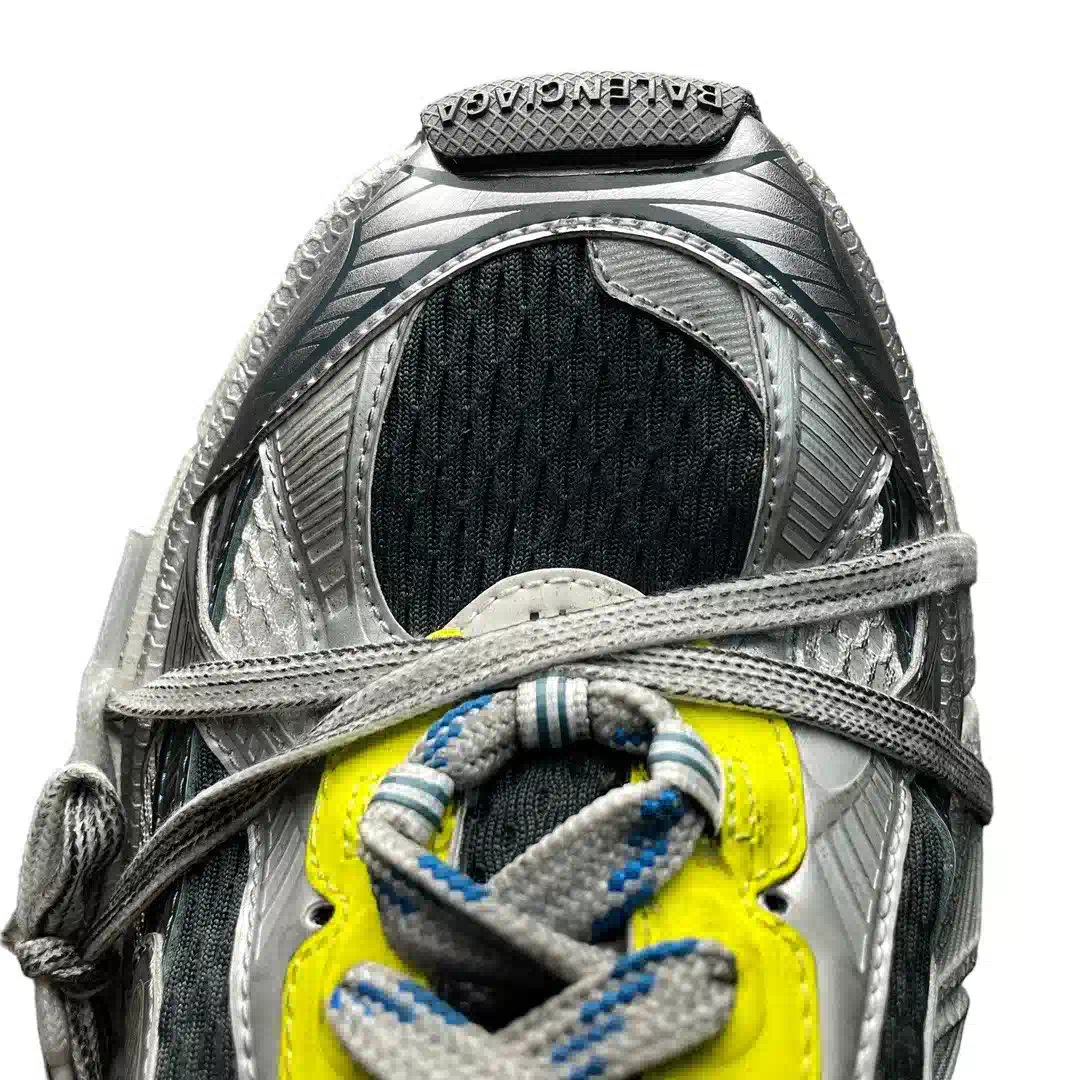 Balenciaga 3XL Sneaker in White Blue Yellow、mysite、Cacoeks